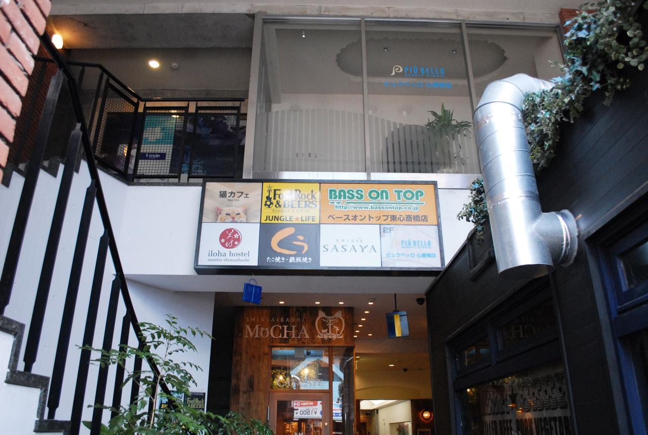 Iloha Hostel Namba Shinsaibashi Osaka Exterior photo